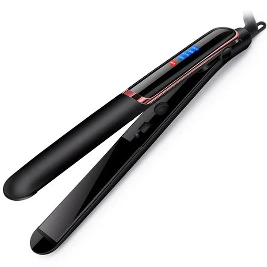 Professional Hair Straightening Brush with Temperature Control