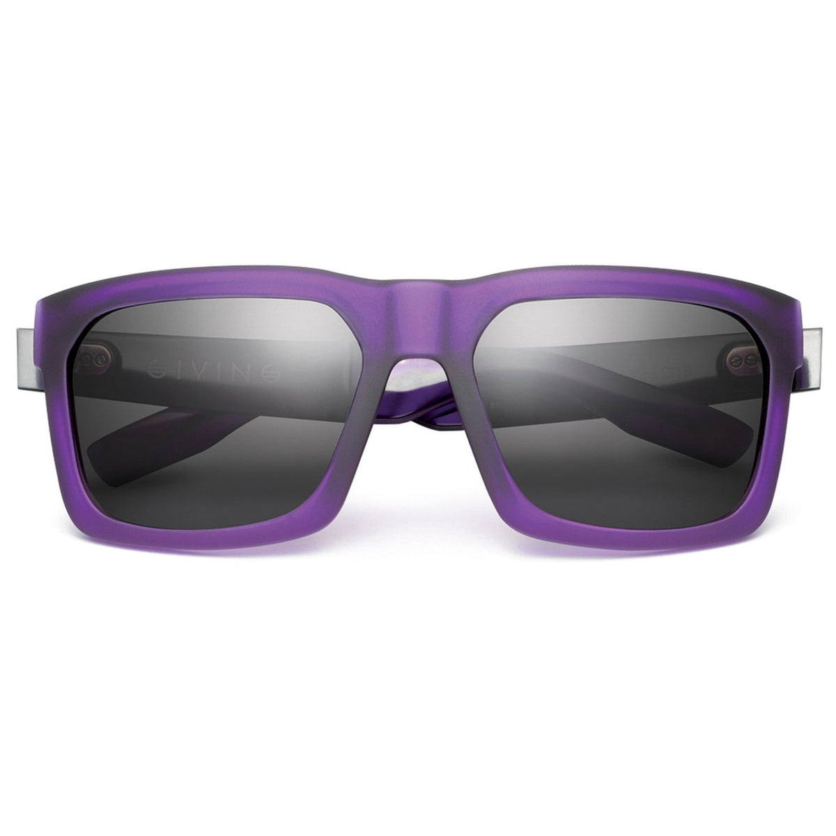 Giving: Polished Black - Brushed Aluminum / Grey Lens