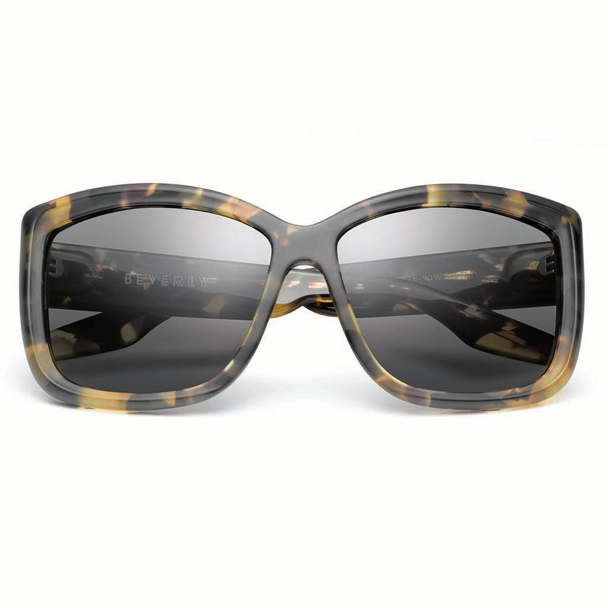 Beverly: Matte Black - Marble Stone / Grey Lens