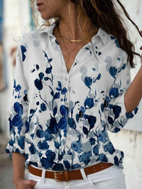 Blue and White