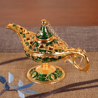 12cm Golden and Green