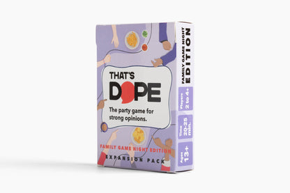 That's Dope: Family Game Night Edition