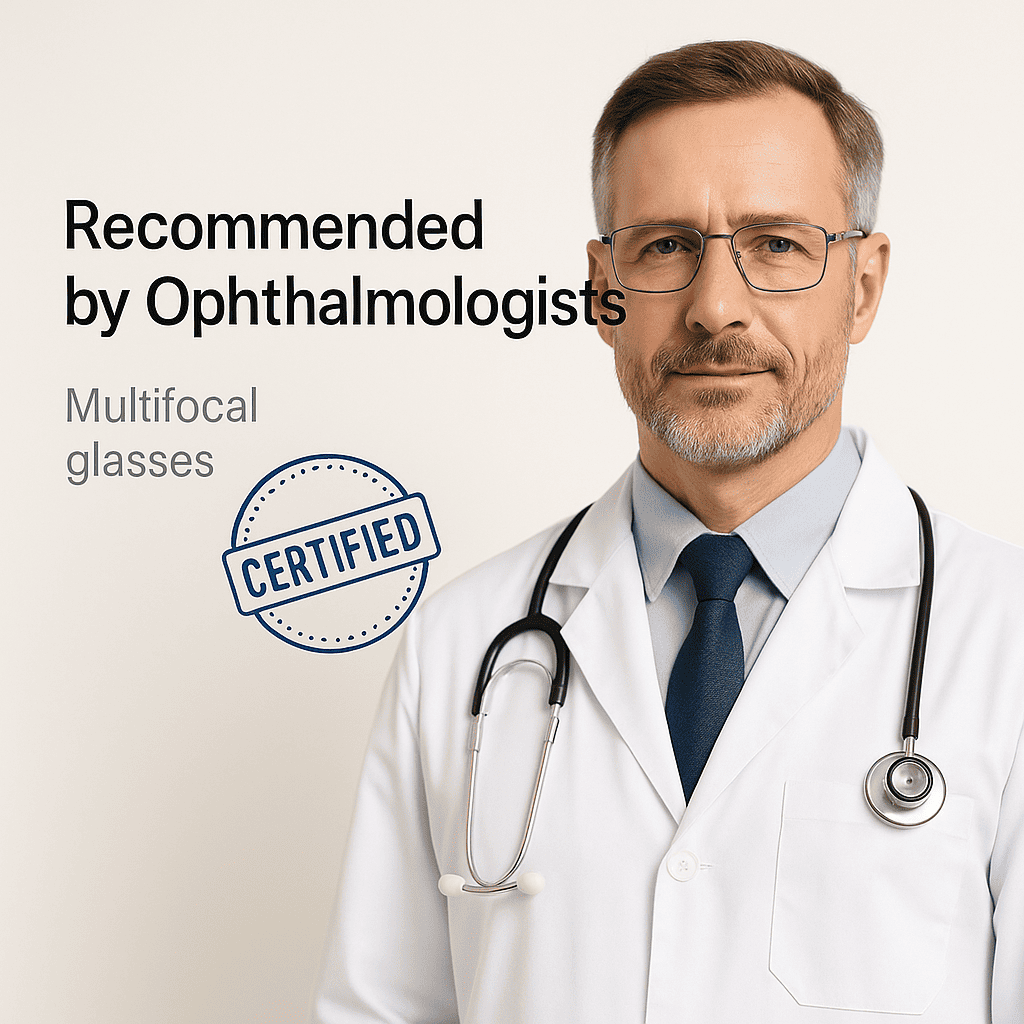 VisionSync™ Adaptive Multifocal Glasses