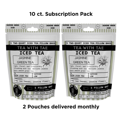 Jasmine Green Iced Tea Pouch