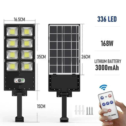 Lampe LED Solaire pour Fermes, Jardins, Commerces et Rues – Murale ou sur Poteau