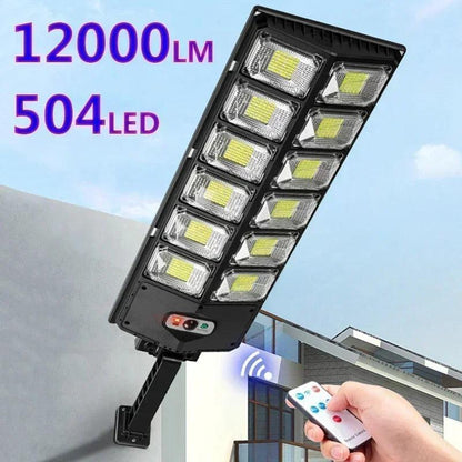 Lampe LED Solaire pour Fermes, Jardins, Commerces et Rues – Murale ou sur Poteau
