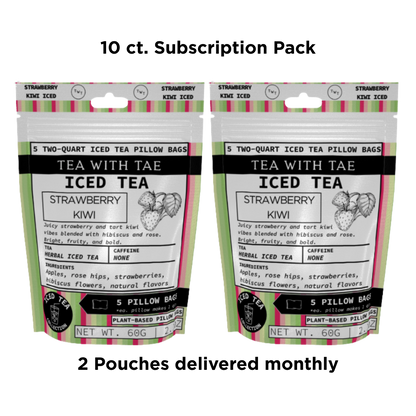 Strawberry Kiwi Iced Tea Pouch