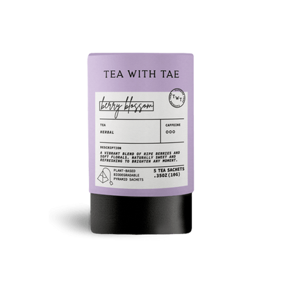 Berry Blossom Mini Tea Tube (5 tea bags)