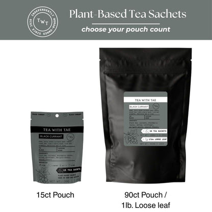 Black Currant Hot Tea Pouch