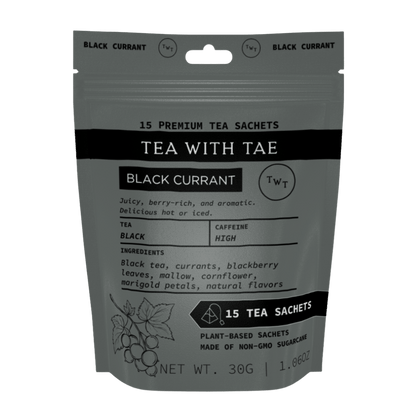 Black Currant Hot Tea Pouch