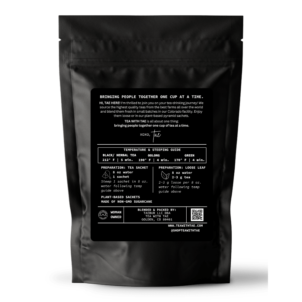 Black Currant Hot Tea Pouch
