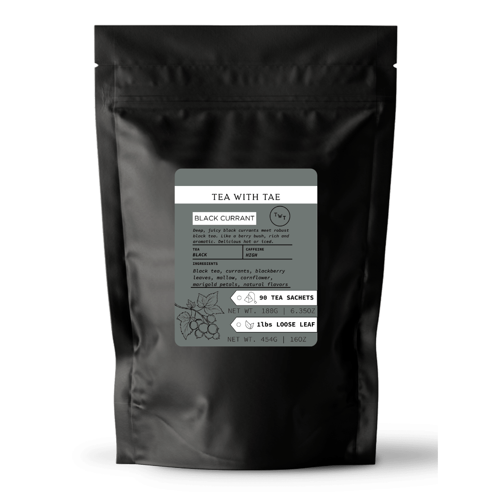 Black Currant Hot Tea Pouch