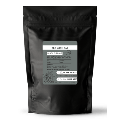 Black Currant Hot Tea Pouch