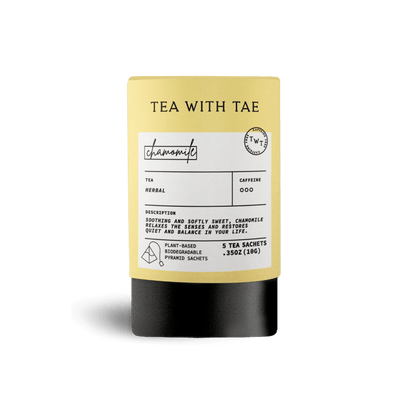 Chamomile Mini Tea Tube (5 tea bags)