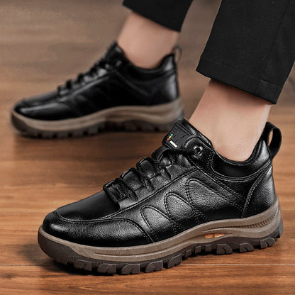 Men's Orthopaedic Leather Trainers
