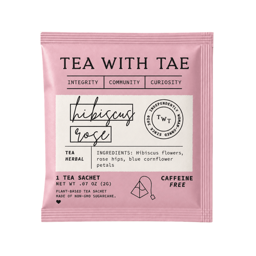 Hibiscus Rose 50 ct. Overwrap Bag