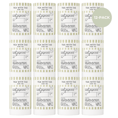 Jasmine Green Iced Mini Tea Tube (5 iced sachets)