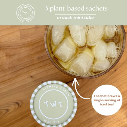 Jasmine Green Iced Mini Tea Tube (5 iced sachets)