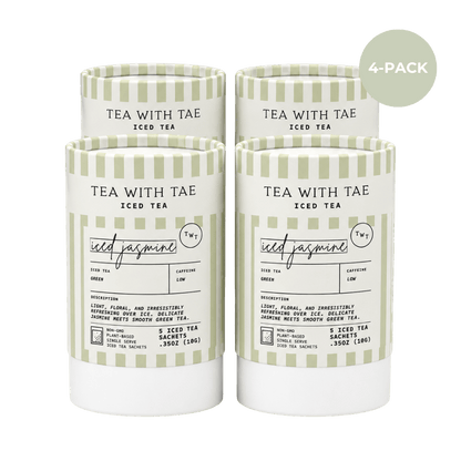 Jasmine Green Iced Mini Tea Tube (5 iced sachets)