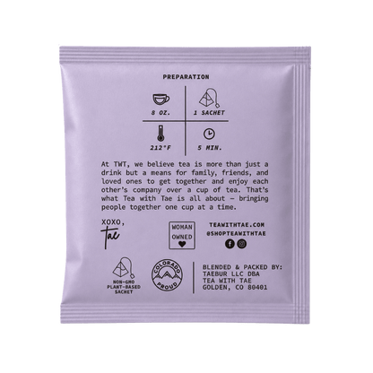 Lavender Earl Grey 50 ct. Overwrap Bag