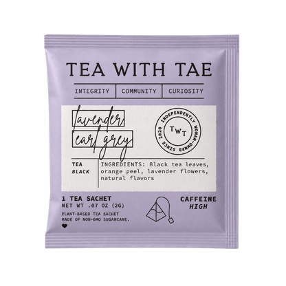 Lavender Earl Grey 50 ct. Overwrap Bag