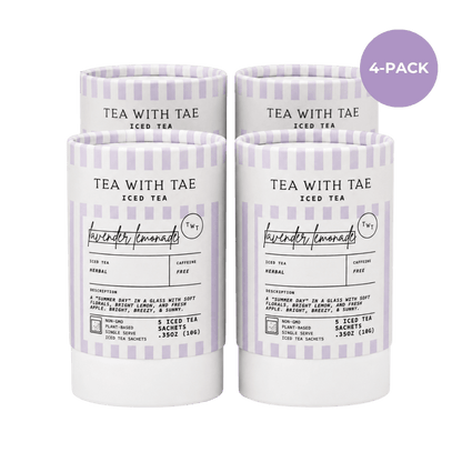 Lavender Lemonade Iced Mini Tea Tube (5 iced sachets)