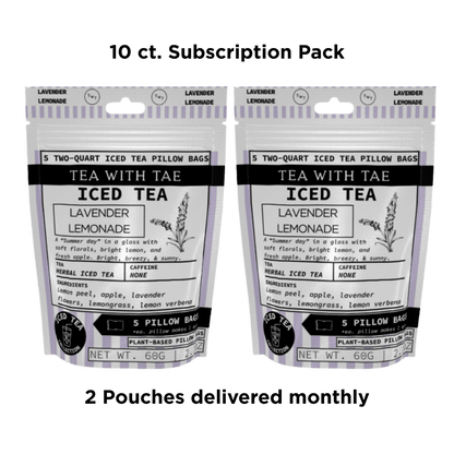 Lavender Lemonade Iced Tea Pouch