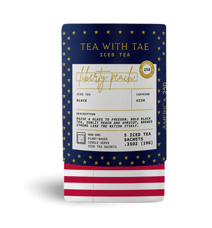 Liberty Peach Iced Mini Tea Tube (5 iced sachets)