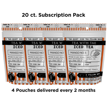 Mango No. 5 Iced Black Tea Pouch