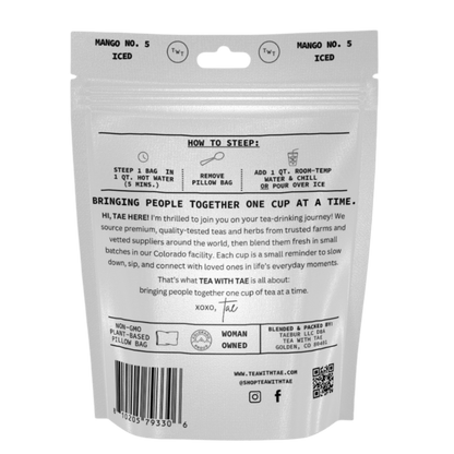 Mango No. 5 Iced Black Tea Pouch