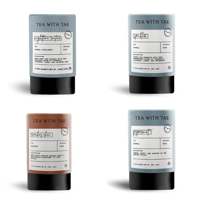 Mini Tea Tube 4-Pack Bundles