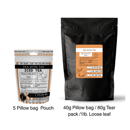 Peach Black Iced Tea Pouch