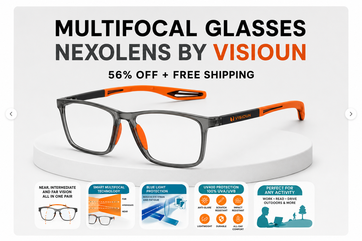NexoLens™ Multifocal Glasses + Free Gift