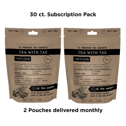 Tae's Chai Hot Tea Pouch