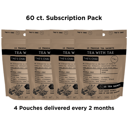 Tae's Chai Hot Tea Pouch