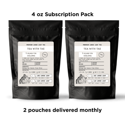 Ti Kuan Yin Oolong Loose Leaf Tea Pouch (2oz. or 1lb.)