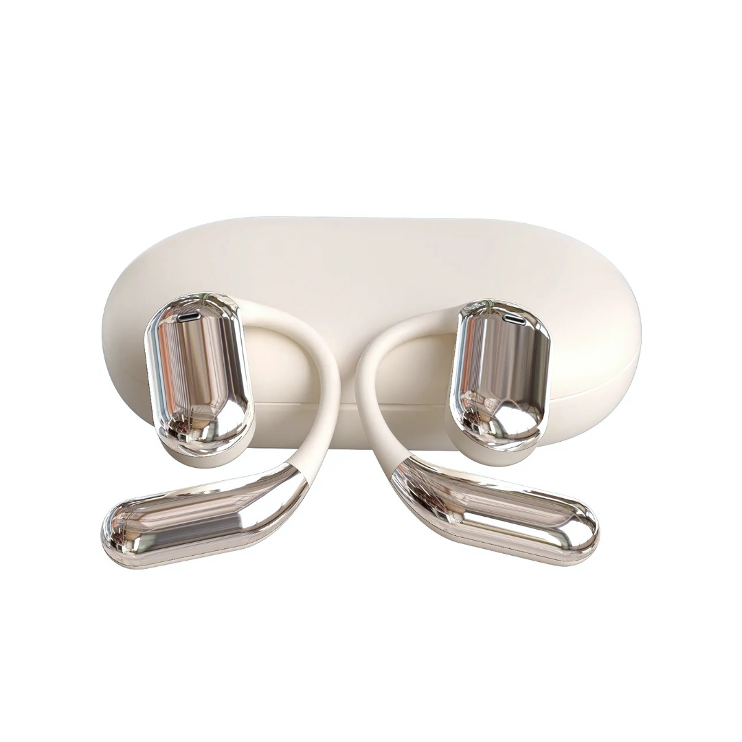 VerbaBuds AI Translator Earbuds - Beige