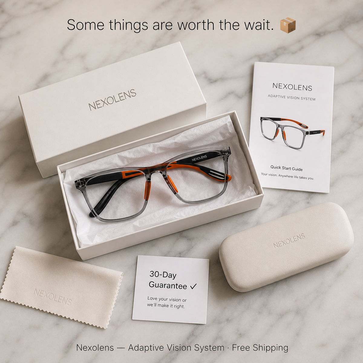 Visioun NexoLens packaging