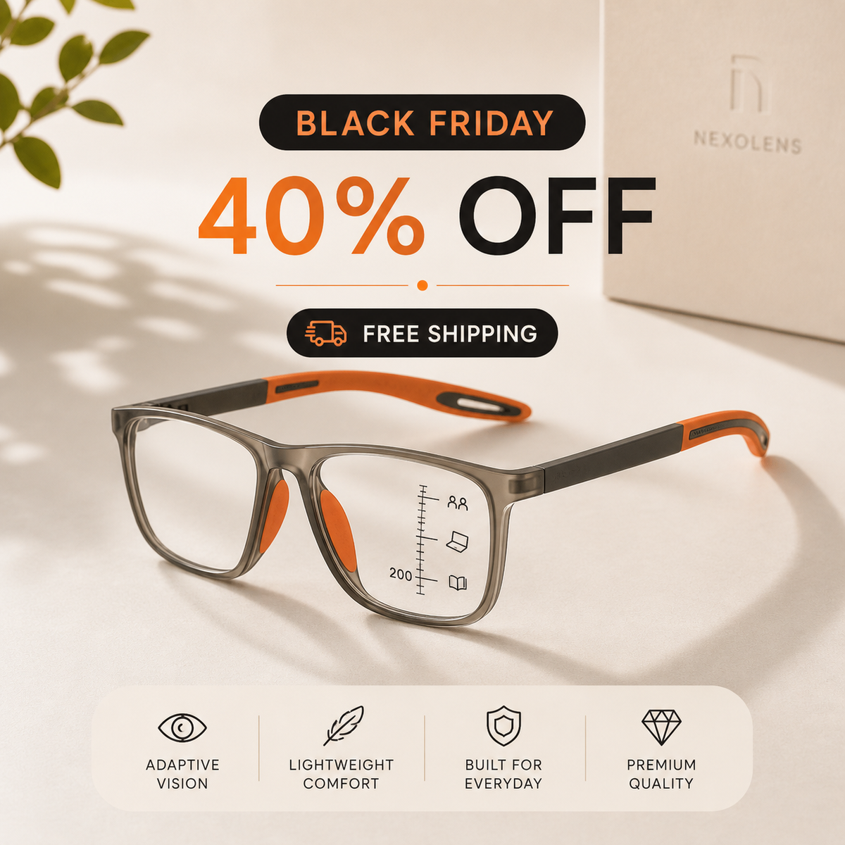 Visioun NexoLens Multifocal Glasses offer
